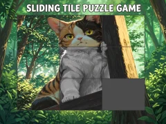 Игра Sliding Tile Puzzle Game онлайн