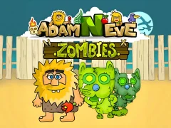 Игра Adam and Eve: Zombies онлайн