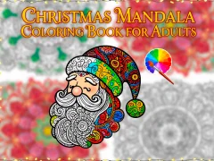 Игра Christmas Mandala Coloring Book for Adults онлайн