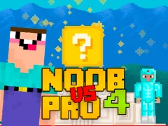 Игра Noob vs Pro 4 Lucky Block онлайн