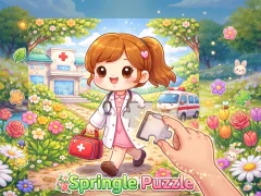 Игра Springle Puzzle онлайн