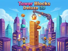 Игра Tower Blocks Deluxe 3D онлайн