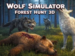 Игра Wolf Simulator Forest Hunt 3D онлайн