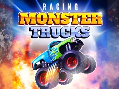 Игра Racing Monster Trucks онлайн