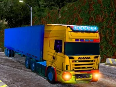 Игра Cargo Truck simulator 2025 онлайн