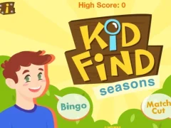Игра Kid Find Seasons онлайн