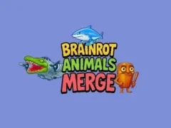 Игра Brainrot Animals Merge онлайн