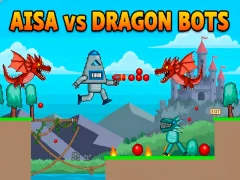 Игра Aisa Vs Dragon Bots онлайн