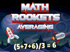 Игра Math Rockets Averaging онлайн