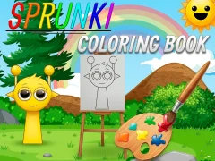 Игра Sprunki Coloring Book онлайн
