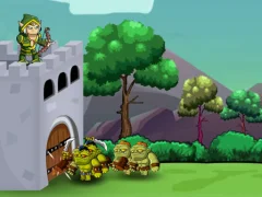 Игра  Mutant Orc Invasion онлайн
