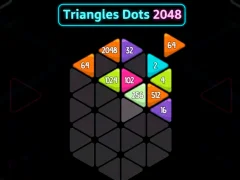 Игра Triangles Dots 2048 онлайн