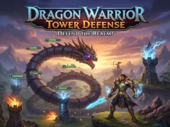 Игра Dragon Warrior Tower Defense онлайн