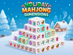 Игра Holiday Mahjong Dimensions онлайн
