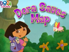 Игра Dora The explorer  Saves Map онлайн