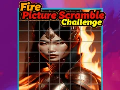 Игра Fire Picture Scramble Challenge онлайн