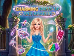 Игра Charming Dress-up and Makeup онлайн