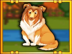 Игра Bernese Mountain Dog Escape онлайн