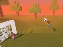 Игра Block Head Soccer онлайн