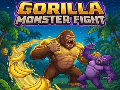 Игра Gorilla Monster Fight онлайн