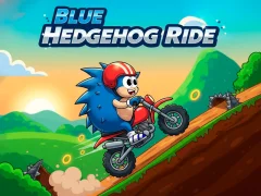 Игра Blue Hedgehog Ride онлайн