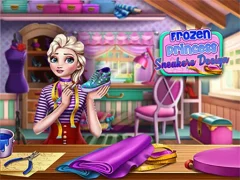 Игра Frozen Princess Sneakers Design онлайн