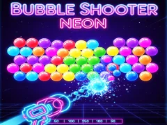 Игра Bubble Shooter Neon онлайн