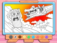 Игра Coloring Book: Bombardino Crocodilo онлайн