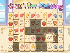 Игра Cute Tiles Mahjong онлайн