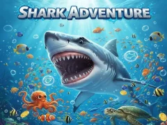 Игра Shark Adventure онлайн