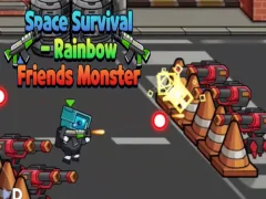 Игра Space Survival - Rainbow Friends Monster онлайн