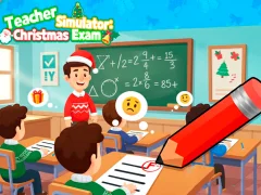 Игра Teacher Simulator Christmas Exam онлайн