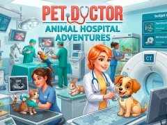 Игра Pet Doctor Animal Hospital Adventure онлайн