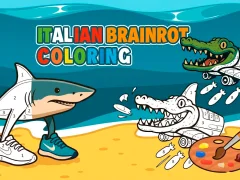 Игра Italian Brainrot Coloring онлайн