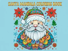 Игра Santa Mandala Coloring Pages онлайн