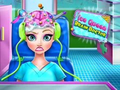 Игра Ice Queen Brain Doctor онлайн
