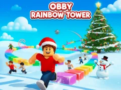 Игра Obby Rainbow Tower онлайн