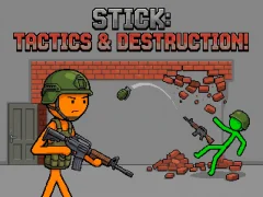 Игра Stick: Tactics & Destruction онлайн