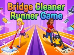 Игра Bridge Cleaner Runner Game онлайн