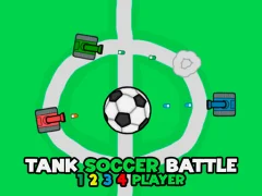 Игра Tank Soccer Battle 1 2 3 4 Player онлайн
