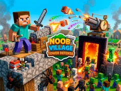 Игра Noob Village Tower Defense онлайн