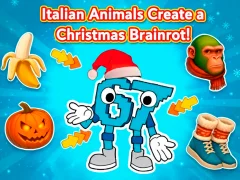 Игра Italian Animals Create a Christmas Brainrot! онлайн