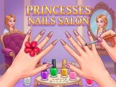 Игра Princesses Nails Salon онлайн