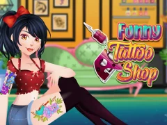 Игра Funny Tattoo Shop онлайн