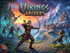 Игра Vikings archery онлайн