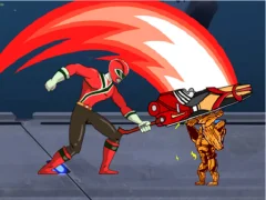 Игра Power Rangers Space war онлайн