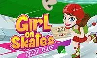 Игра Girl on Skates Pizza Mania онлайн