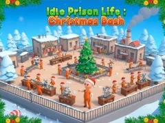 Игра Idle Prison Life Christmas Dash онлайн