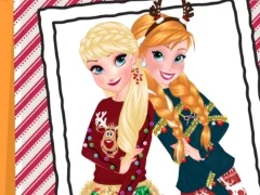 Игра Sisters Ugly Xmas Sweater онлайн