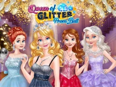 Игра Queen Of Glitter Prom Ball онлайн